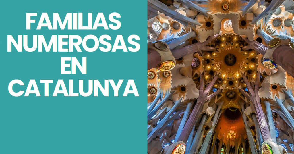 Ayudas familia numerosa en Cataluña.