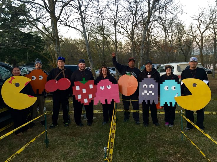 10 ideas de Disfraces para Halloween en Familia. 45 disfraz pac man familia numerosa halloween