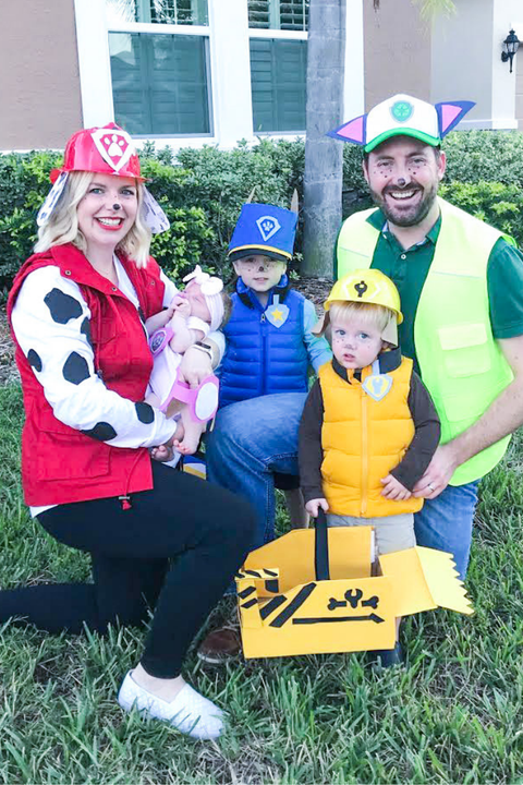 10 ideas de Disfraces para Halloween en Familia. 51 patrulla canina familia halloween